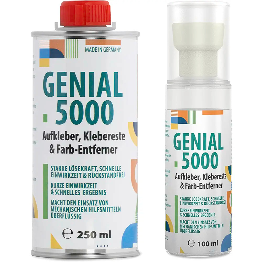 Im Set mit Schaumträgerflasche